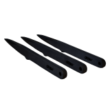 ACEJET Slider – ALBION Breaker SHADOW Steel Throwing knife - Set of 3