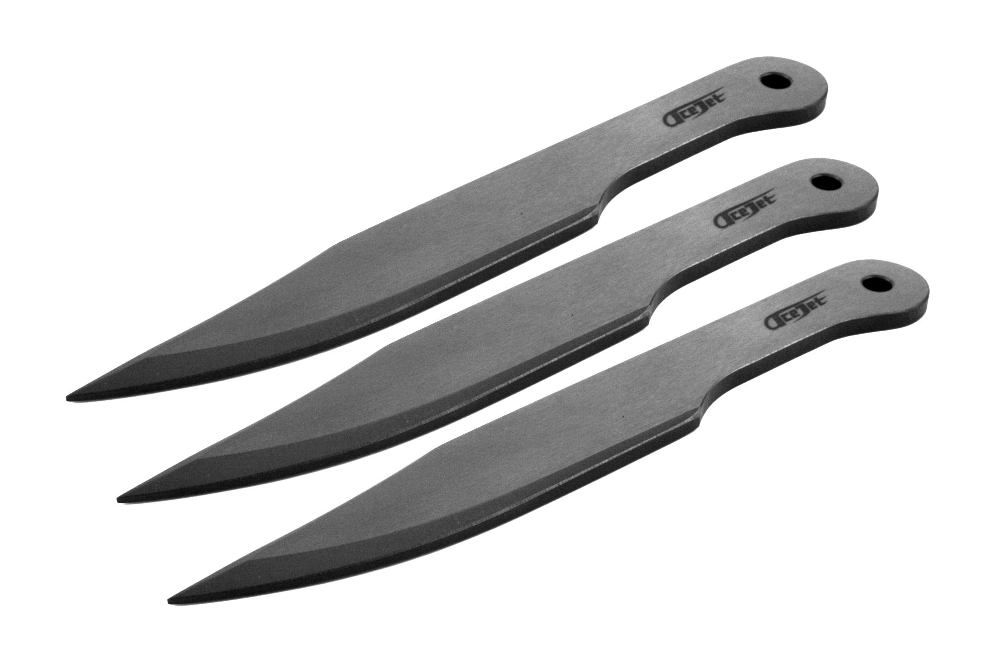 ACEJET BOWIE SHADOW Steel - Throwing knives - set of 3