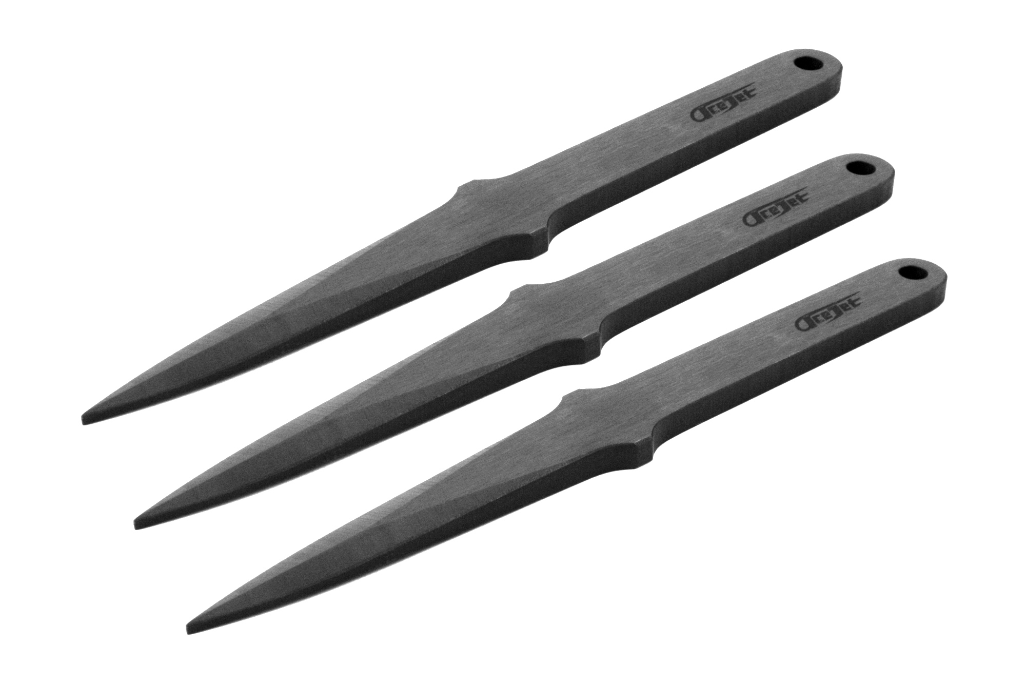 ACEJET EXCALIBUR SHADOW Steel - Throwing knife - set of 3