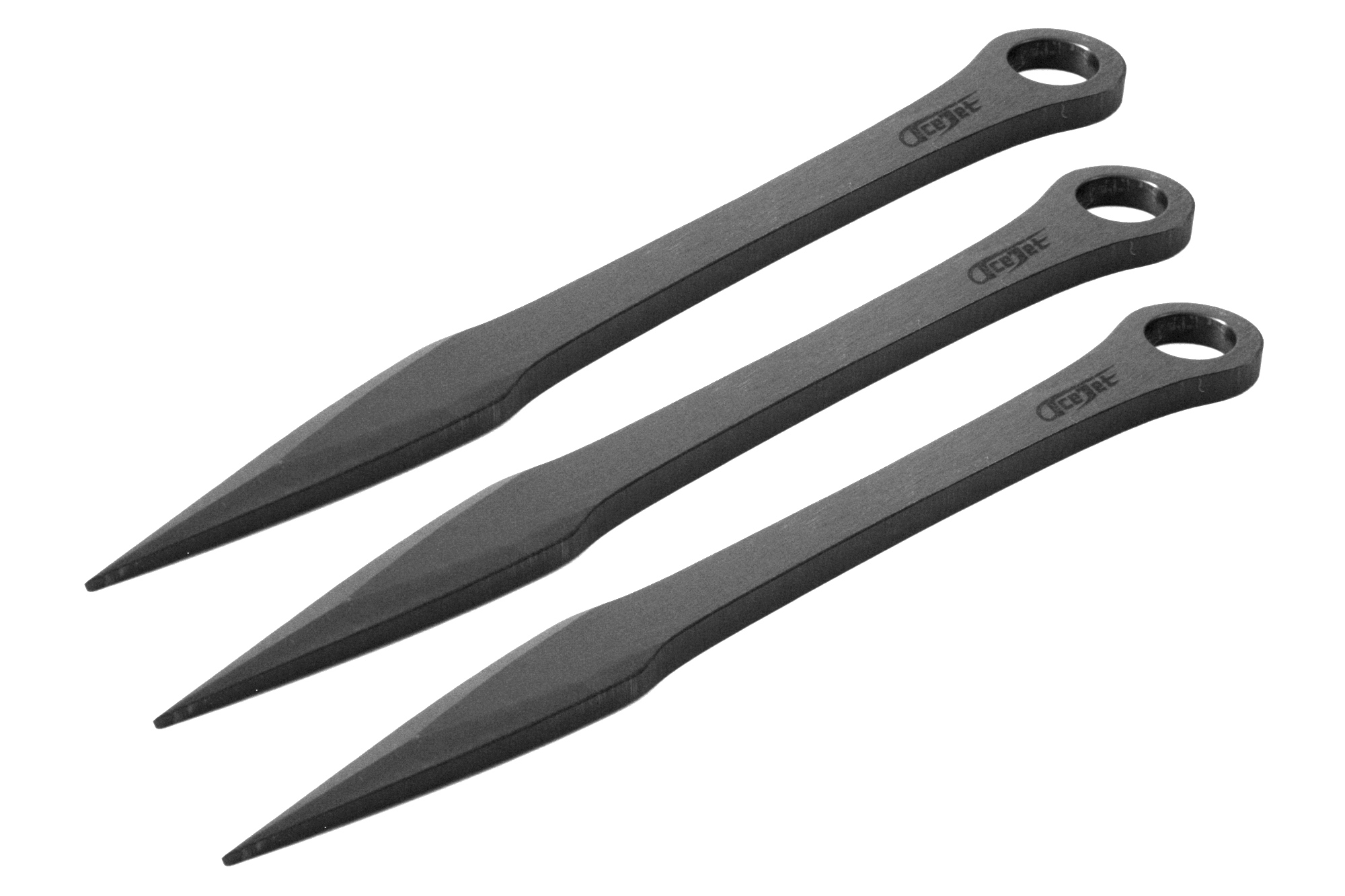 ACEJET KUNAI SHADOW Steel - Throwing knife - set of 3