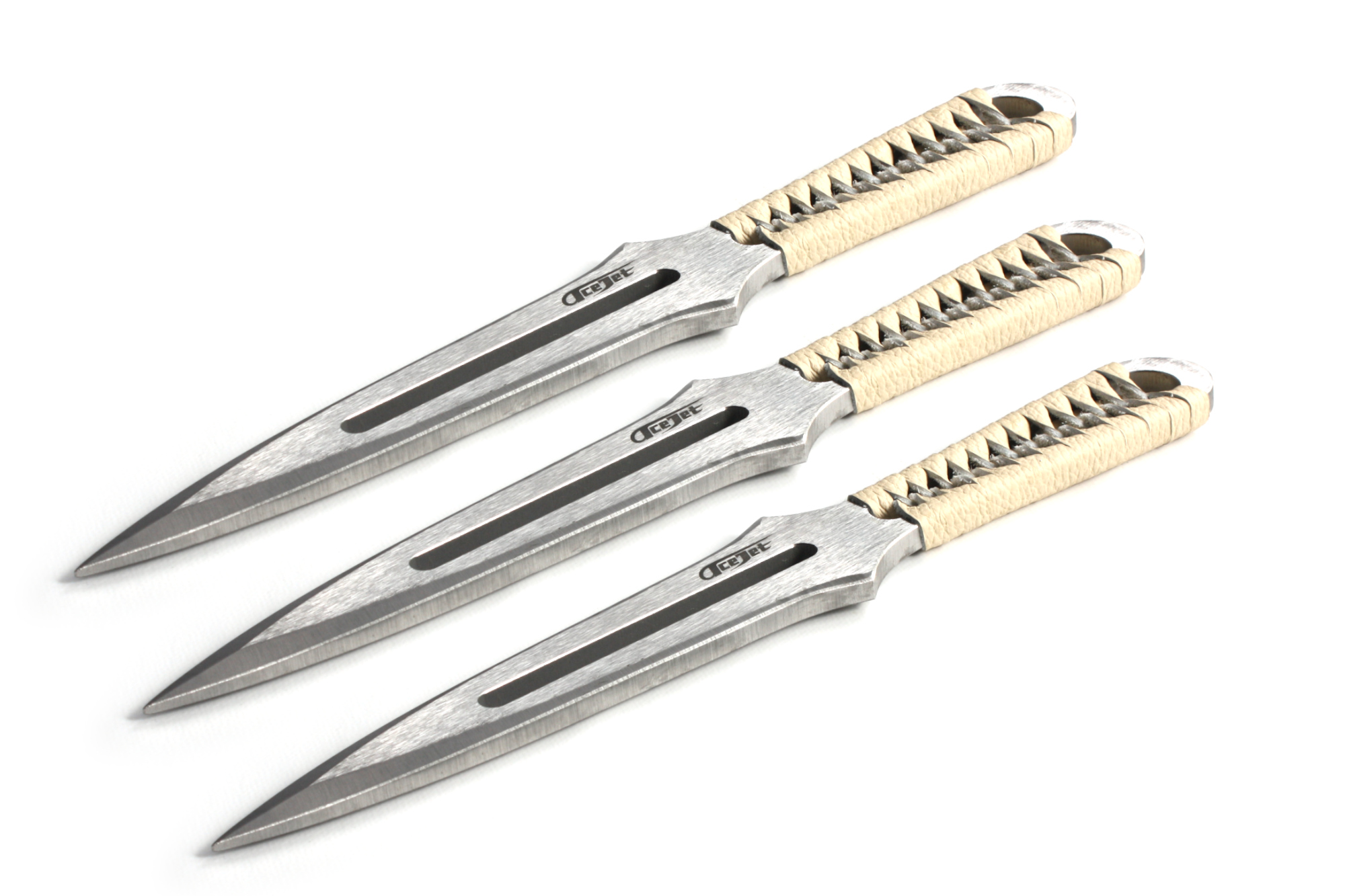 ACEJET ACHILLES VINTAGE white - Throwing knife - set of 3