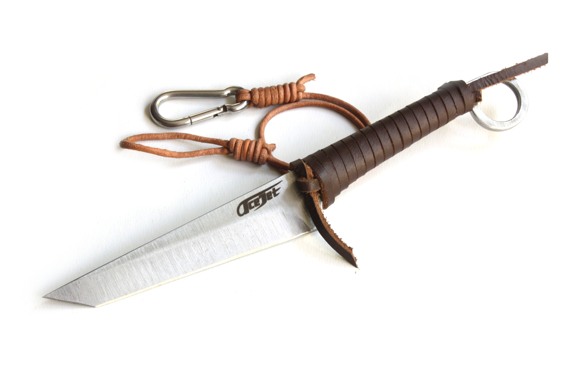 ACEJET Tanto Celtic Knife - Brown Cord