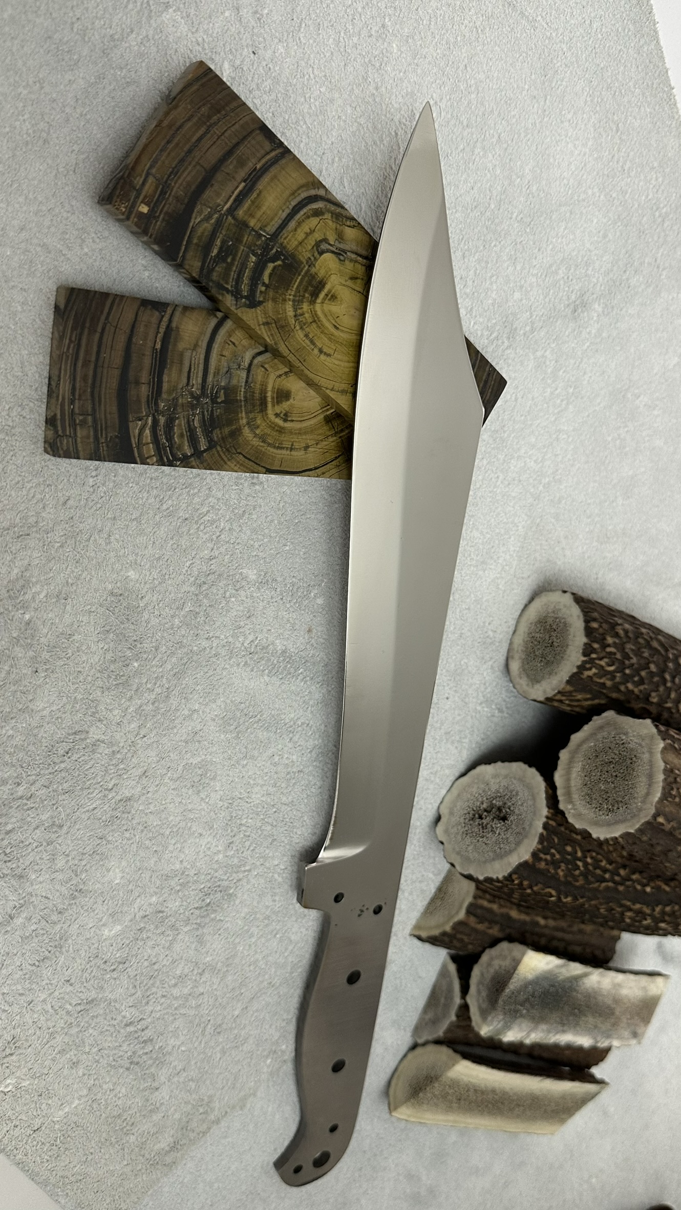 Machete 10" Full Tang - D2 Knife Blank