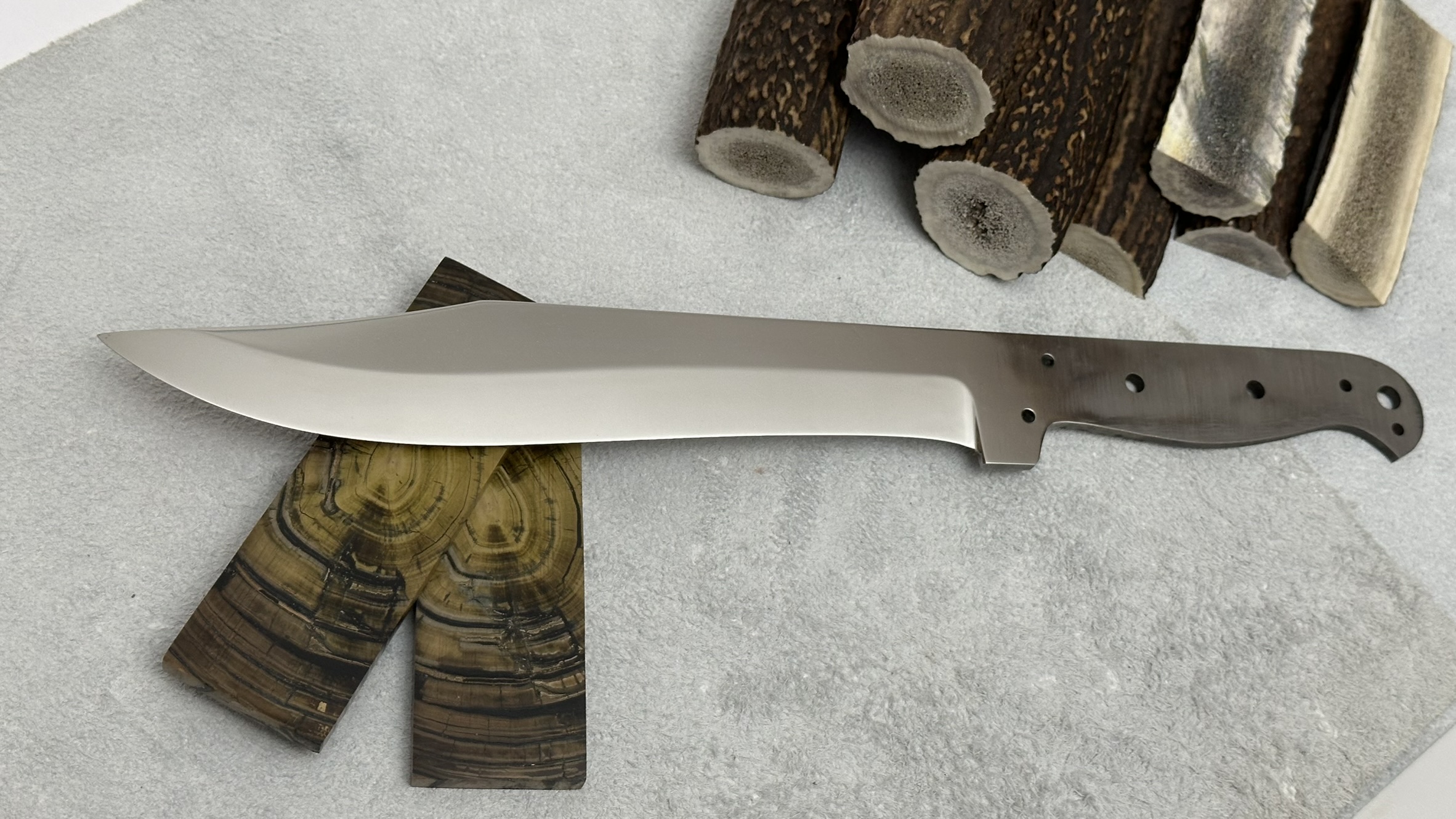 Big Bowie 10" Full Tang - D2 Knife Blank