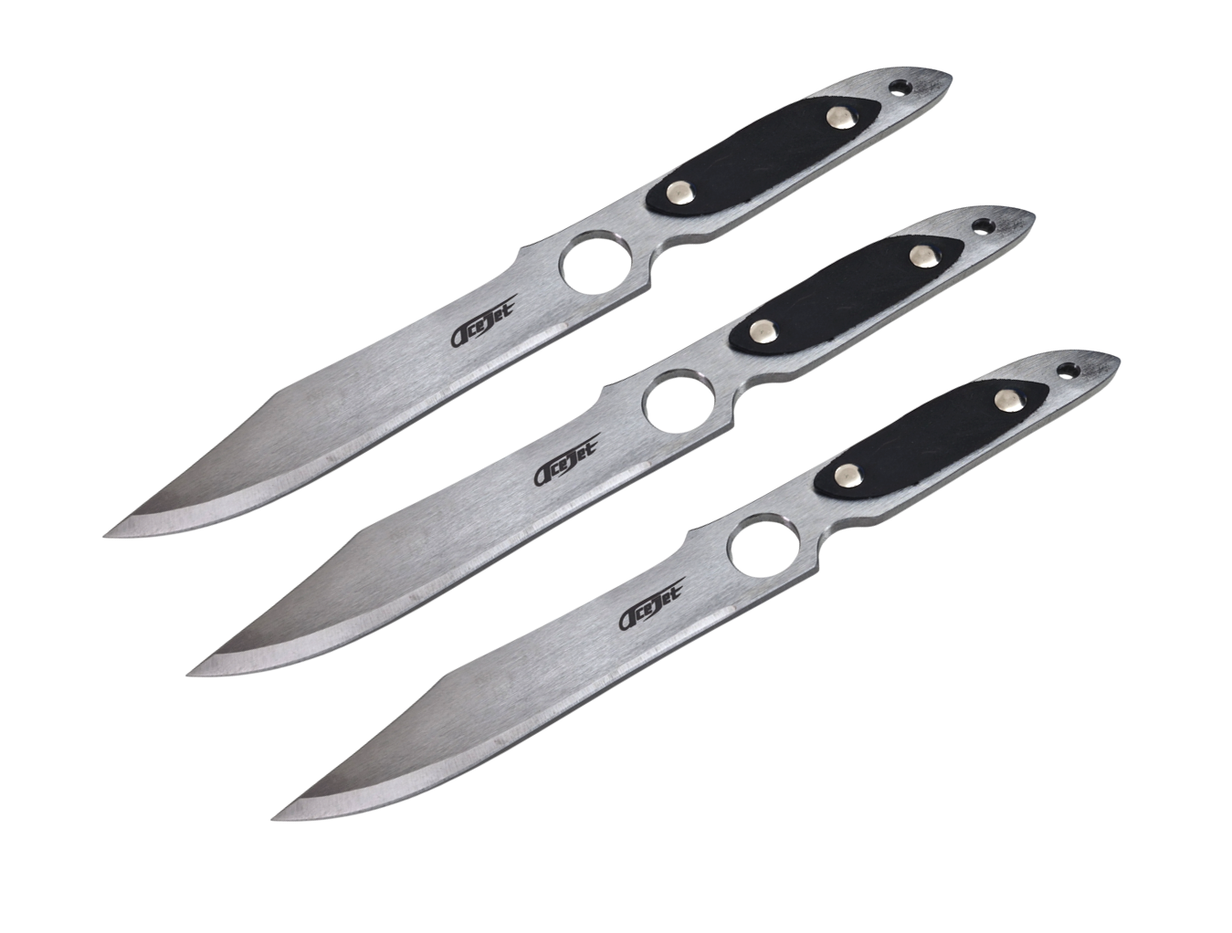 ACEJET White Brother Spinner - Throwing knife - set of 3