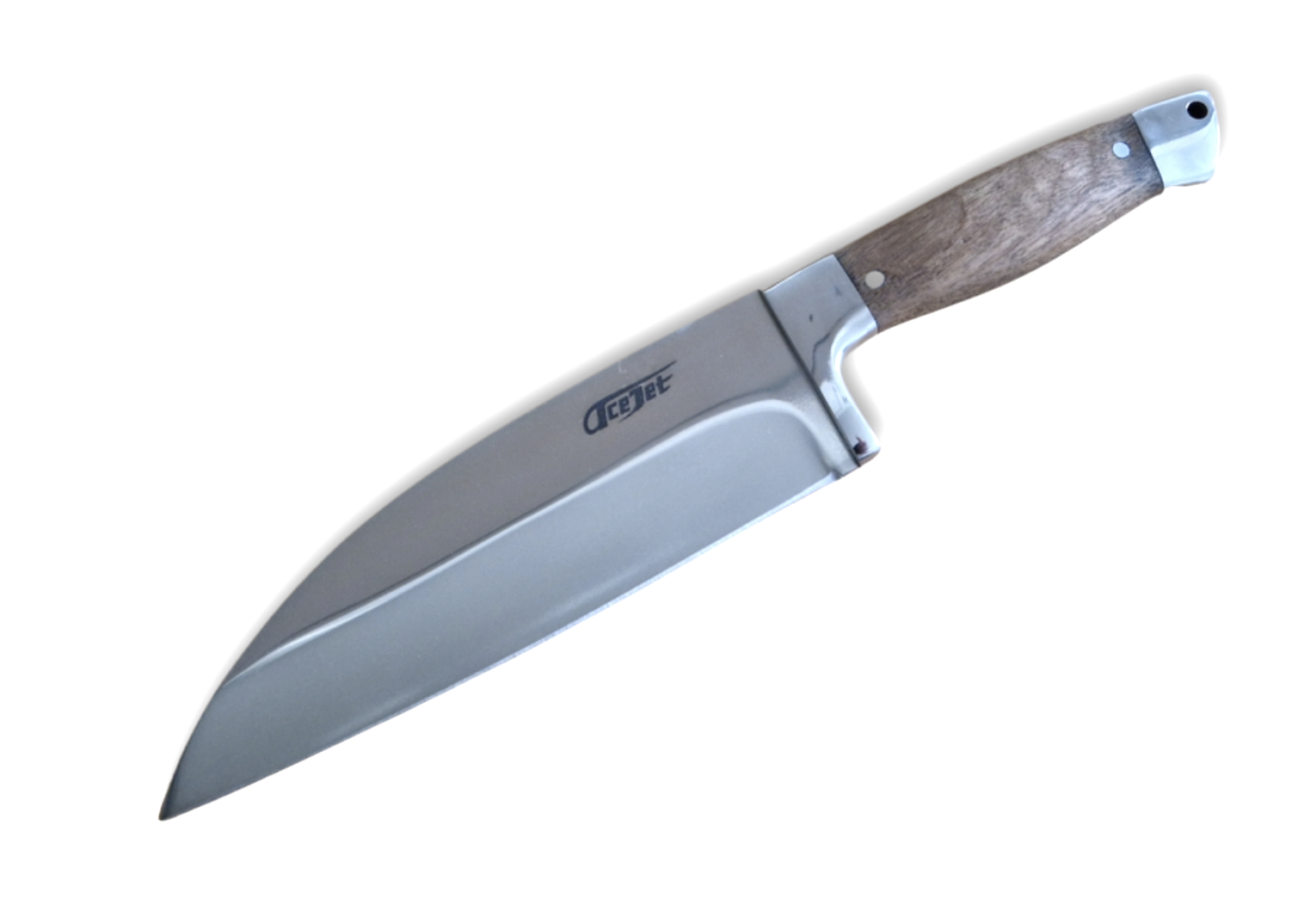 AceJet Caesar Serbian 7“ Walnut Wood – ELMAX Kitchen knife
