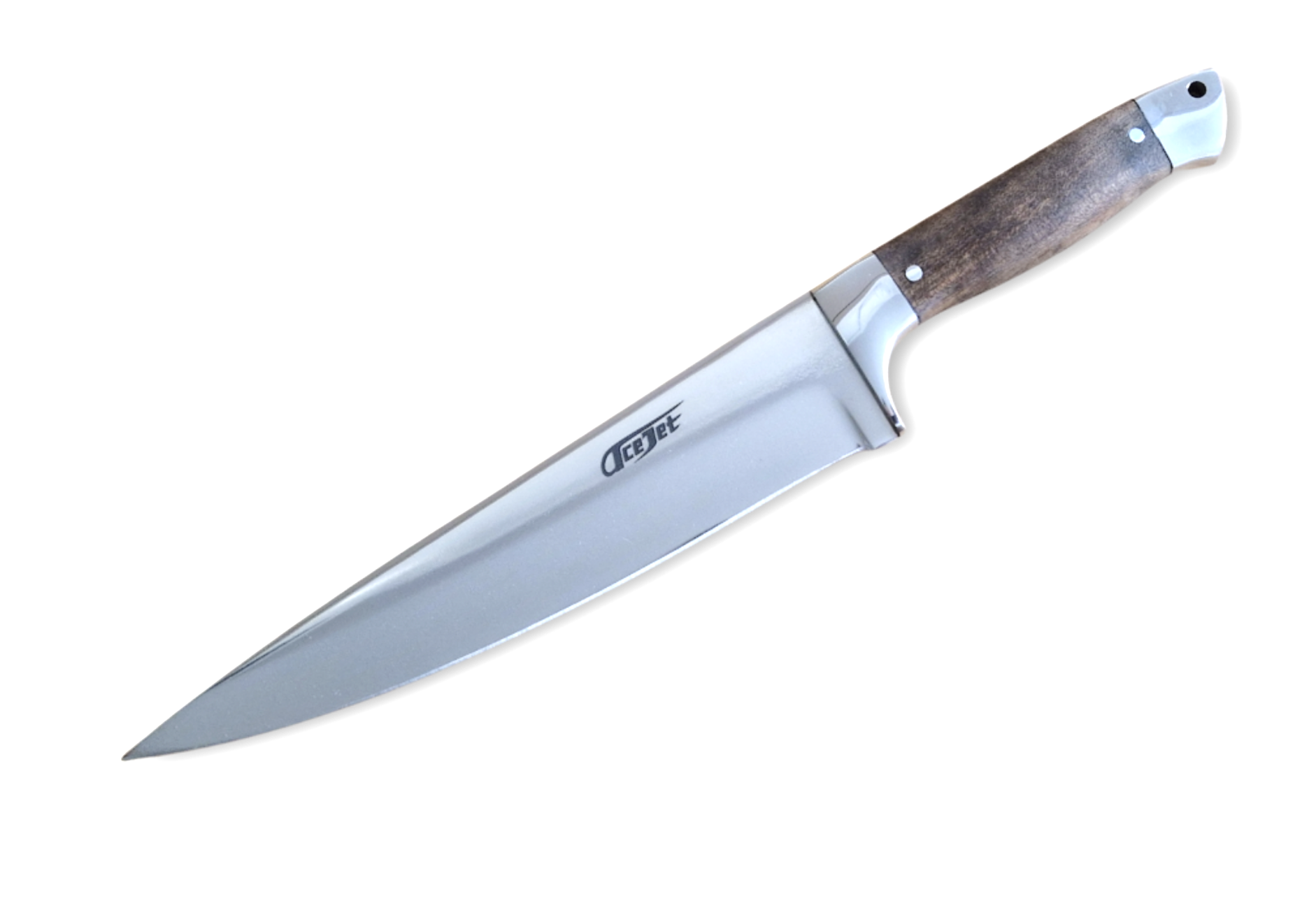AceJet Caesar Chef Walnut – ELMAX Kitchen knife