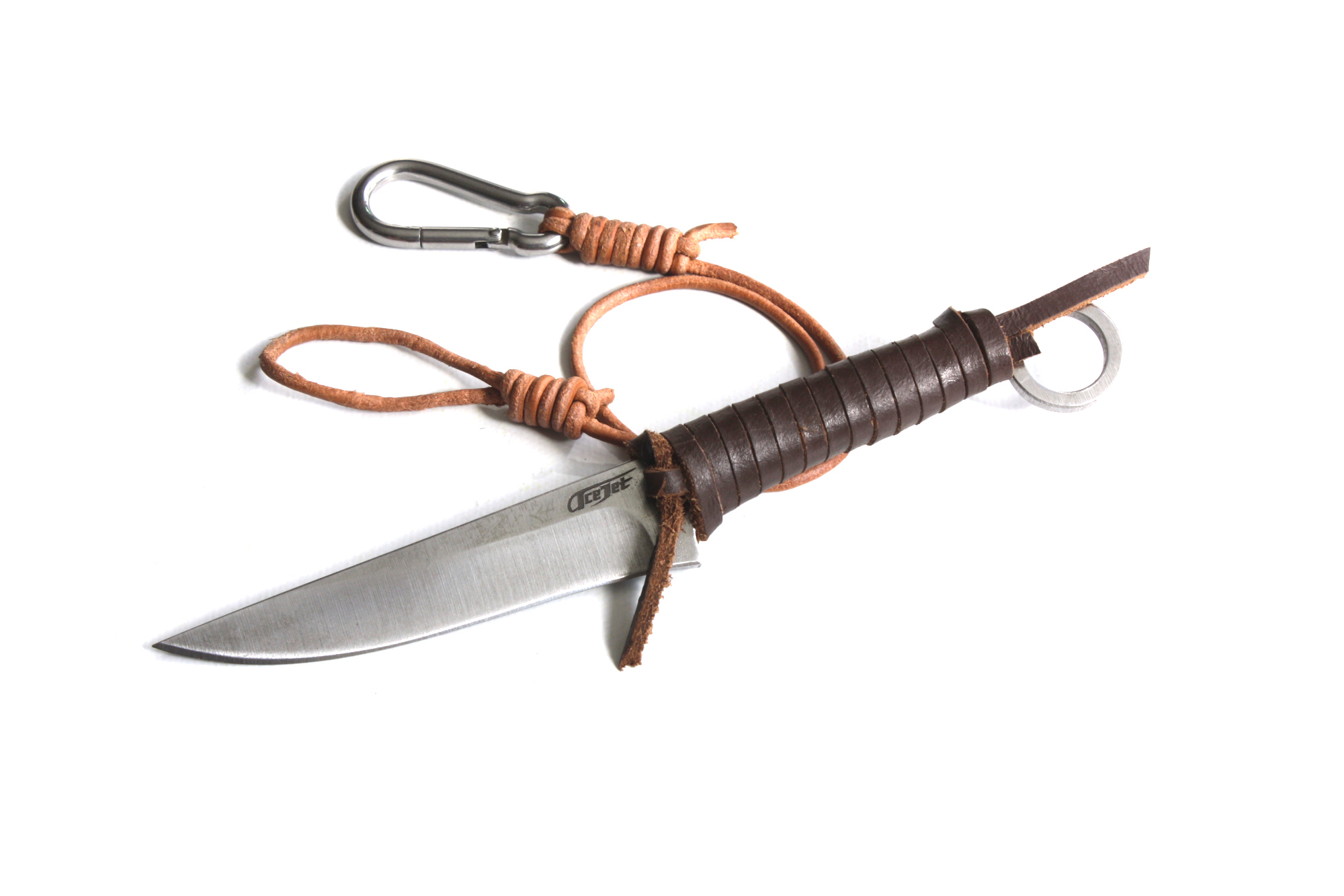 ACEJET Classic Celtic Knife - 8", Brown Cord