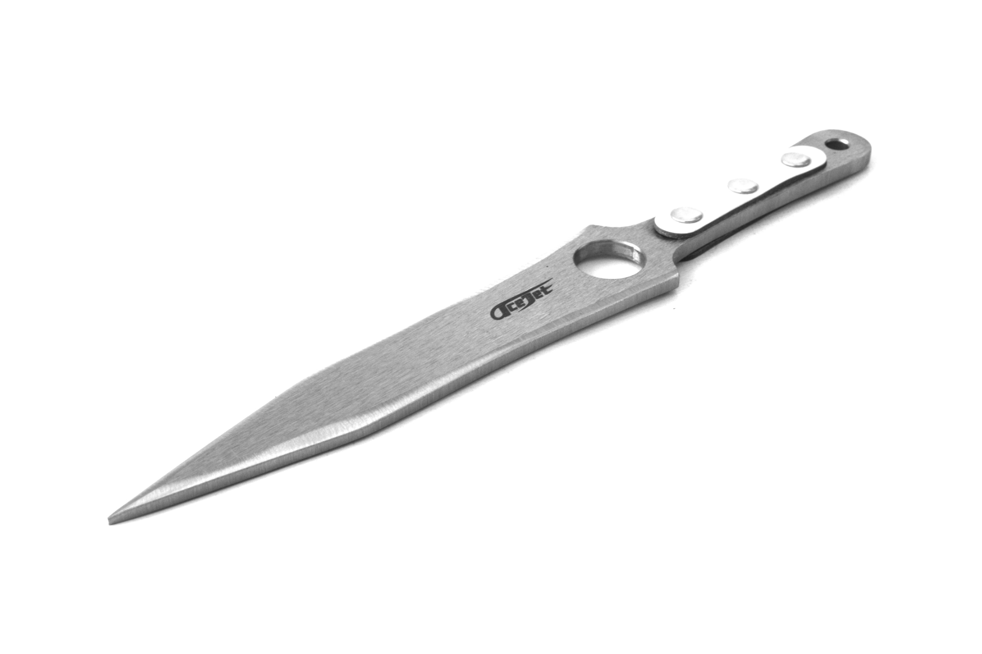 ACEJET MAXIMUS 12" white grip - Spinner Throwing knife
