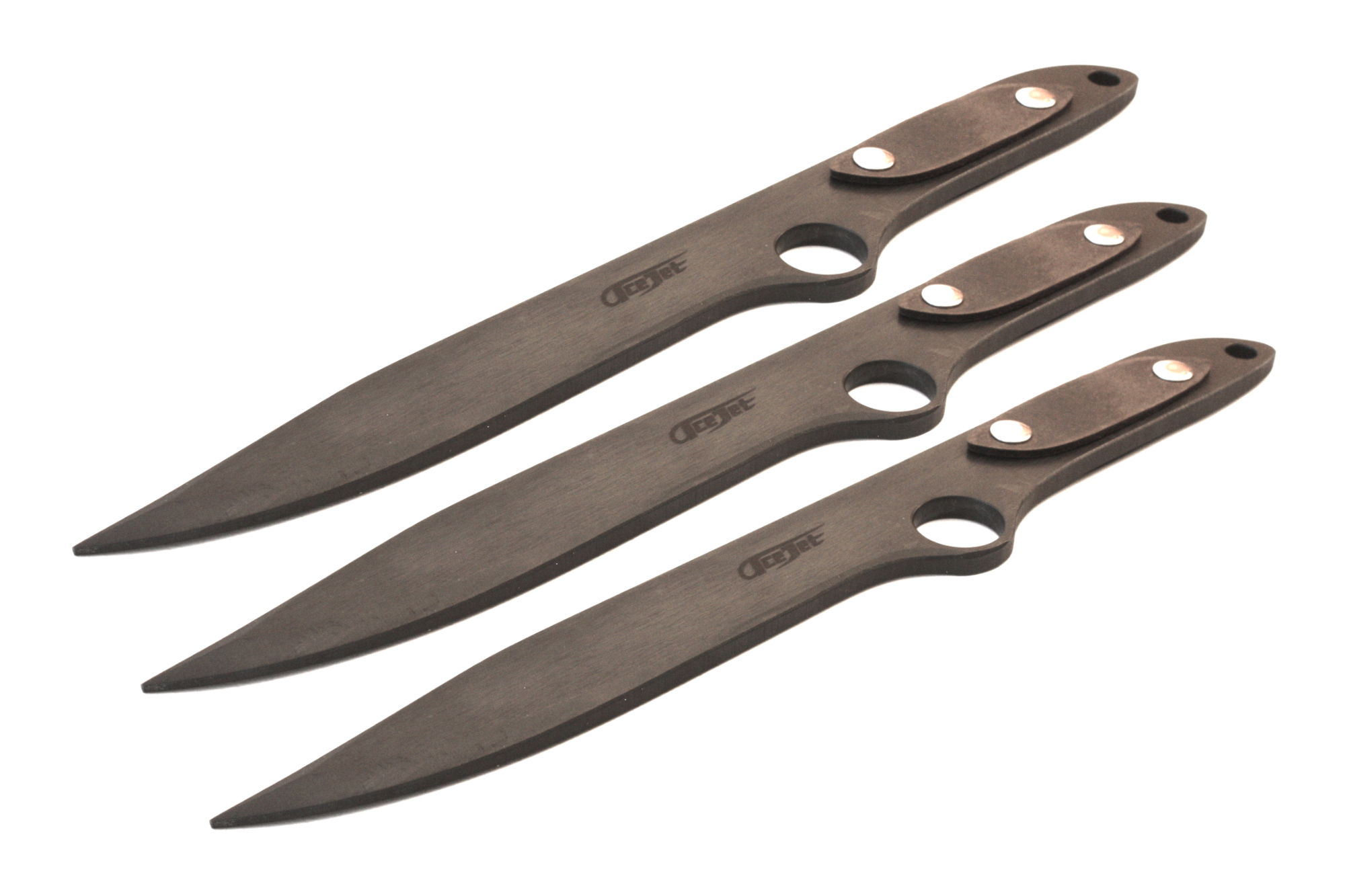Throwing Knives, ACEJET SPINNER BOWIE Shadow Hunter 13'' brown grip -  Throwing knife - set of 3, ACEJET Store