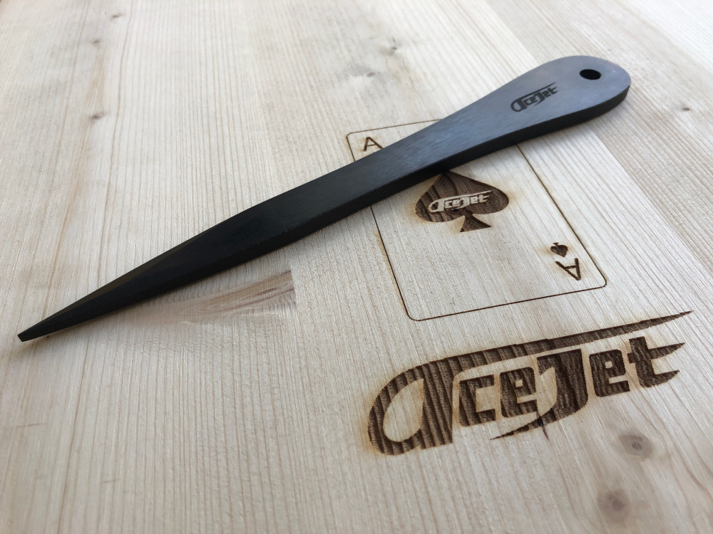 Throwing Knives, ACEJET STINGER D2 Viking Clear - Throwing knife - set of  3, ACEJET Store