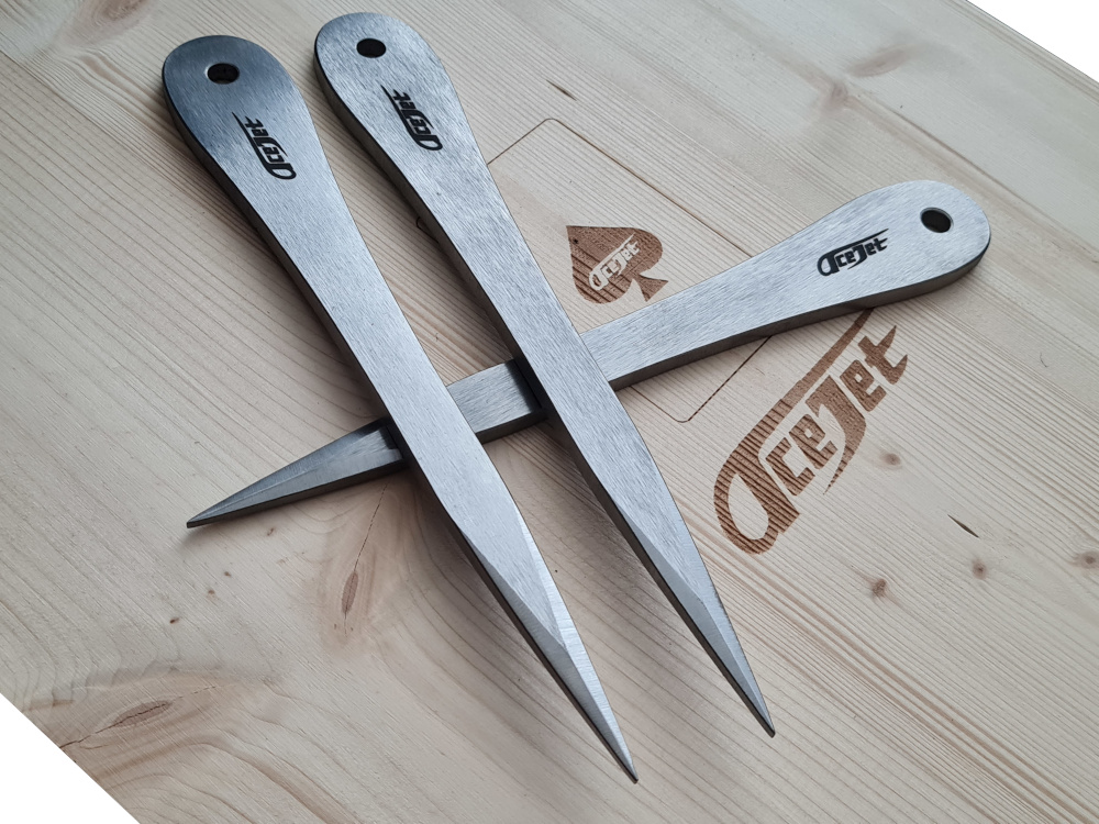 Throwing Knives, ACEJET STINGER D2 Viking - Throwing knife - set of 3, ACEJET Store