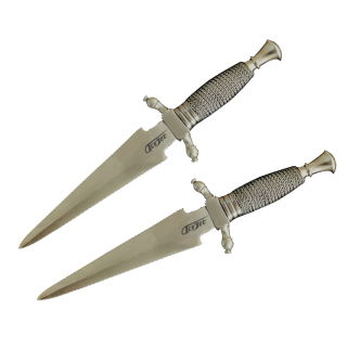 AceJet Knight's Throwing Dagger - Set of 2