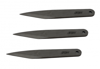 ACEJET GUILLOTINE SHADOW Steel throwing knives - Set of 3