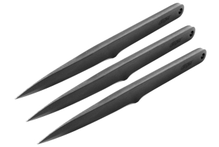 ACEJET SLIDER ALBION SHADOW - Breaker Throwing knife - set of 3