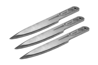 ACEJET APPACHE D2 Etched Eagle - Throwing knife - set of 3