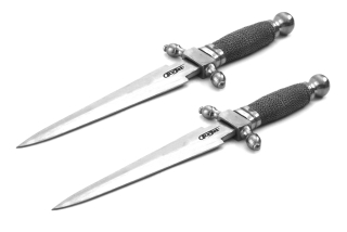 ACEJET Knight's Throwing Dagger 10" - set of 2