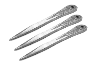 ACEJET STINGER D2 Etched Knight - Throwing knife - set of 3