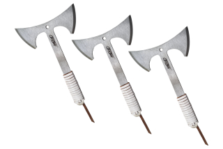 ACEJET Throwing Axe Raptor Mini, white cord - set of 3