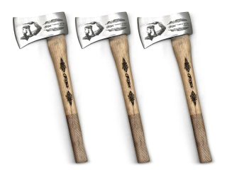 ACEJET Wingman - Celadin Signature Competition Throwing Axe - set of 3