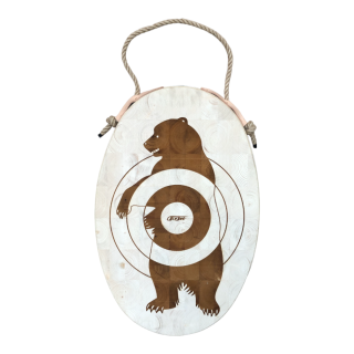 ACEJET Competition Endgrain Target - Standing Bear